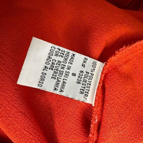 DRESSBARN Orange Midi Dress - Picture 9 of 14